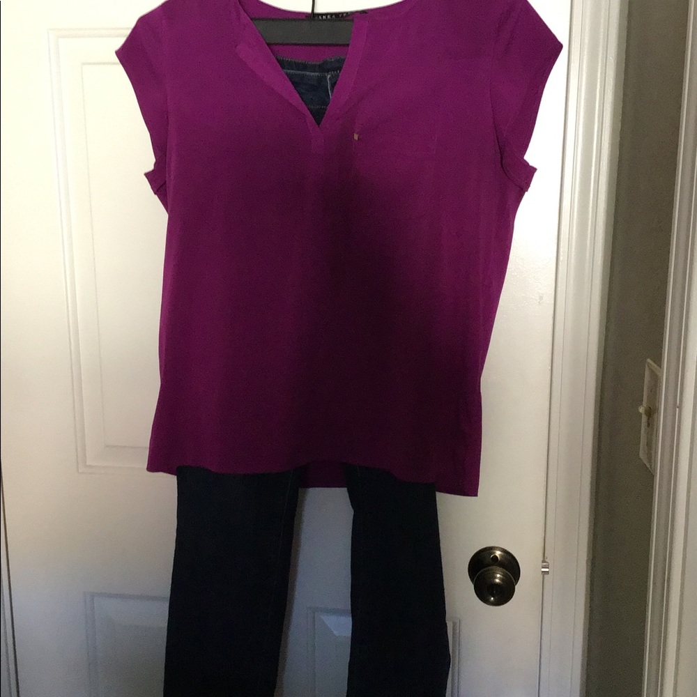 Fuschia Blouse